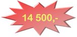 14 500,-