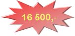 16 500,-